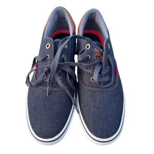 Levi’s Men’s Denim Low-Top Sneakers – Size 10